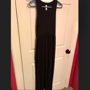 Bellami maxi dress with pockets